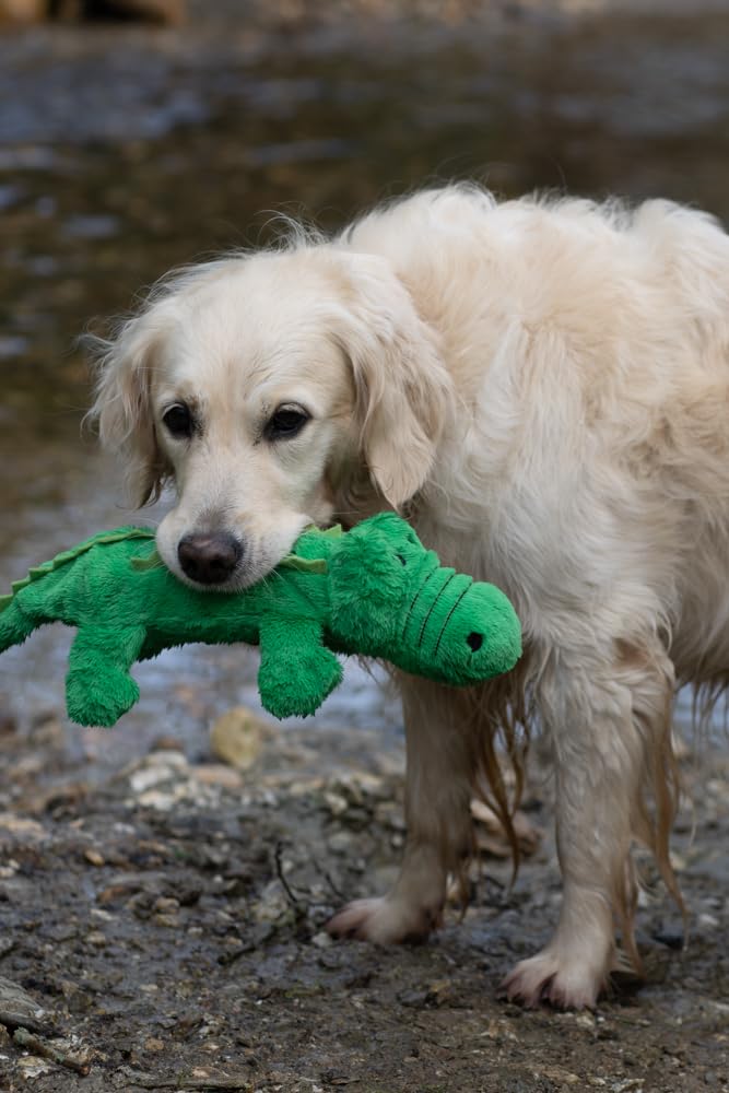 Petface Planet Carlos the Crocodile Eco Friendly Plush Dog Toy for Large Breeds | Recycled Material 5