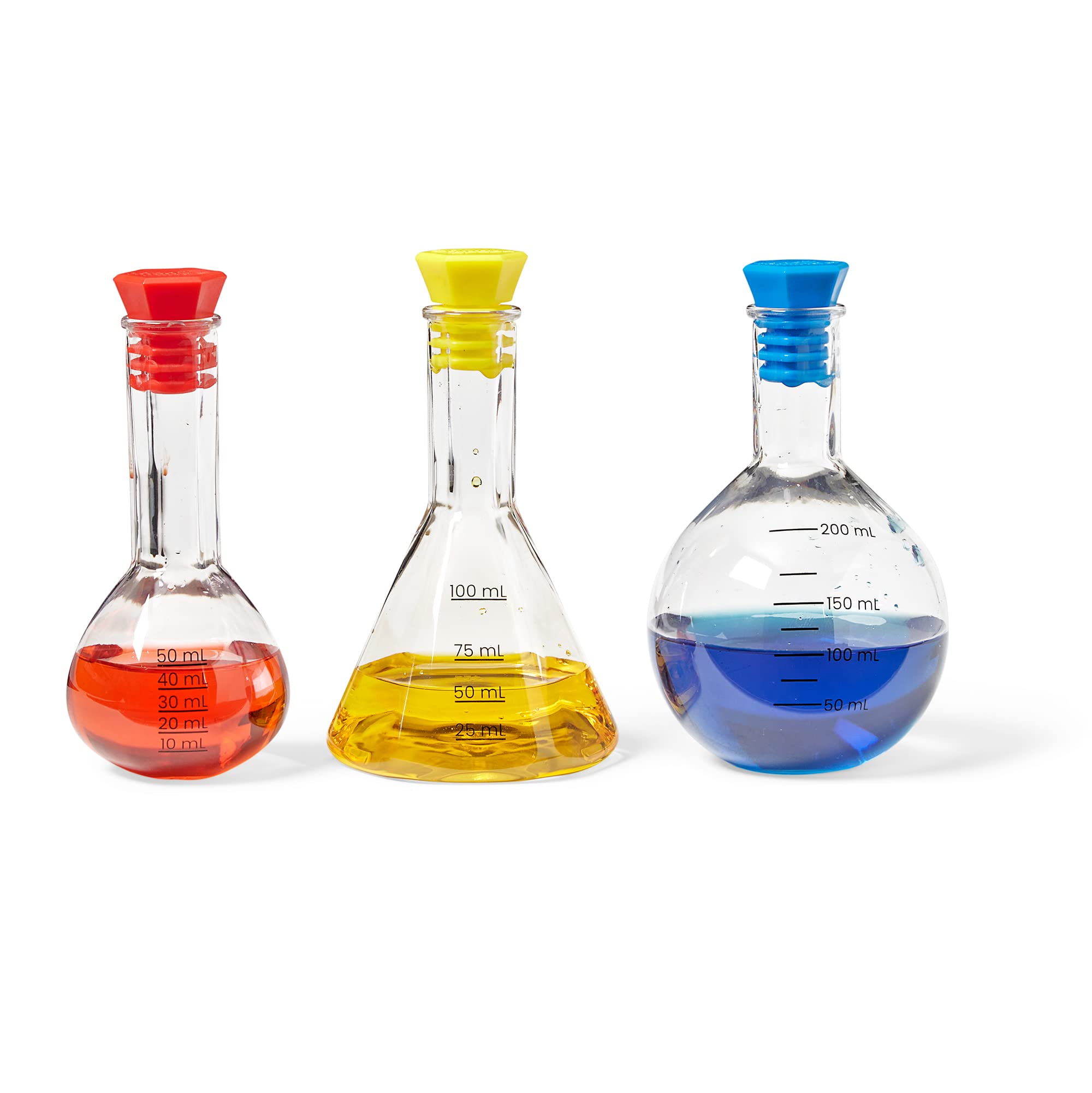 Learning Resources Starter Science Measuring Flask Set - Educational Science Play for Ages 3+
