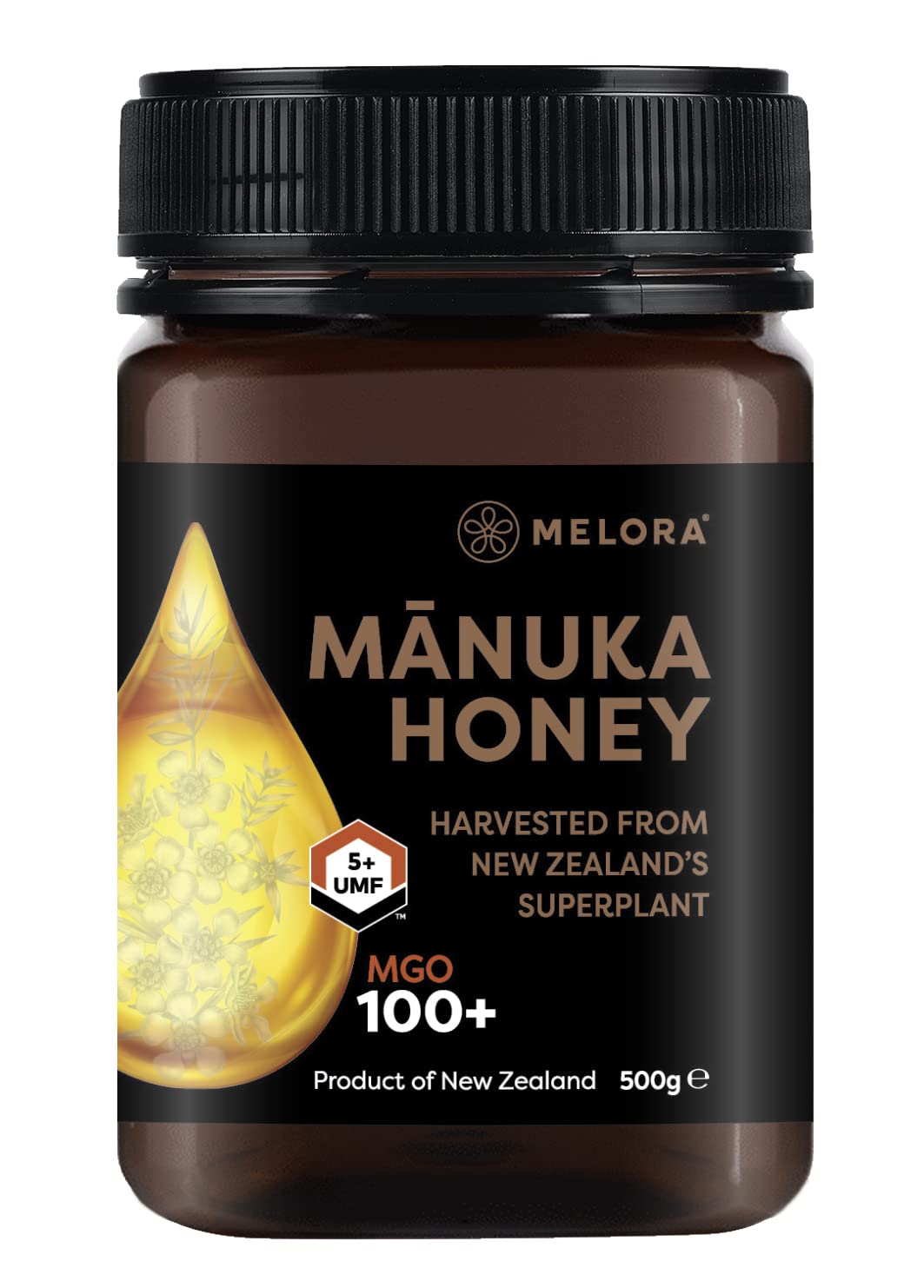 Melora Manuka Honey - 100 MGO | 500g | UMF 5+ 1