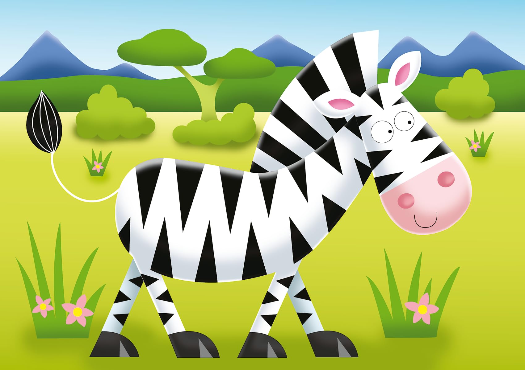 Ravensburger On Safari My First Jigsaw Puzzles - 2, 3, 4, and 5 Piece Set for Toddlers 18 Months+ 4