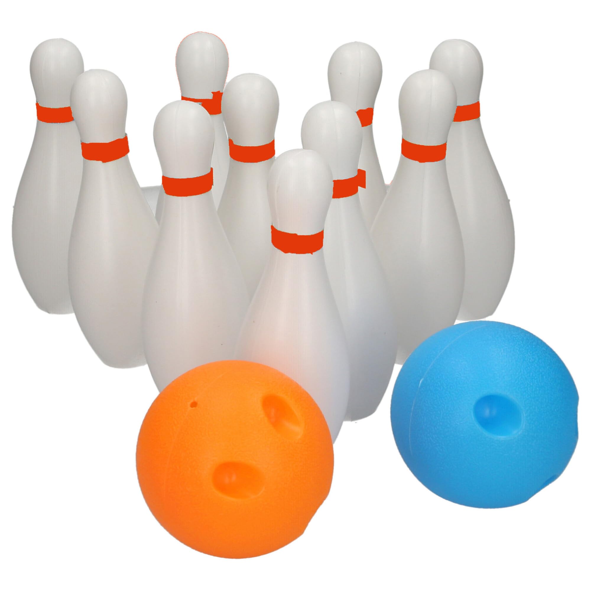 Atoz 8360 Bowling Game Set - Includes 10 Pins & 2 Balls | Plastic | Ages 3+ 3