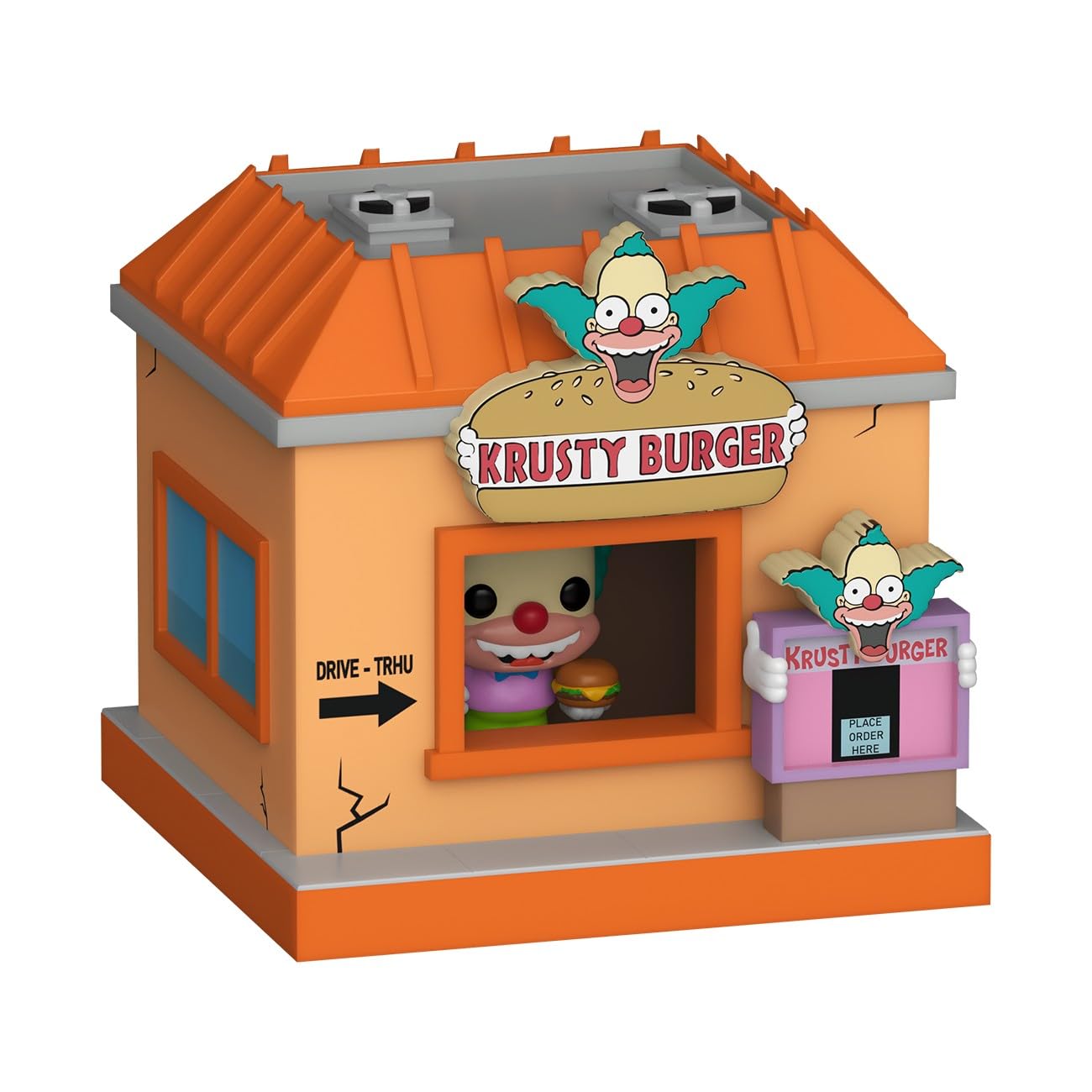 Funko Bitty Pop! Town Springfield Krusty Burger & Simpson Home 3 Pack 7
