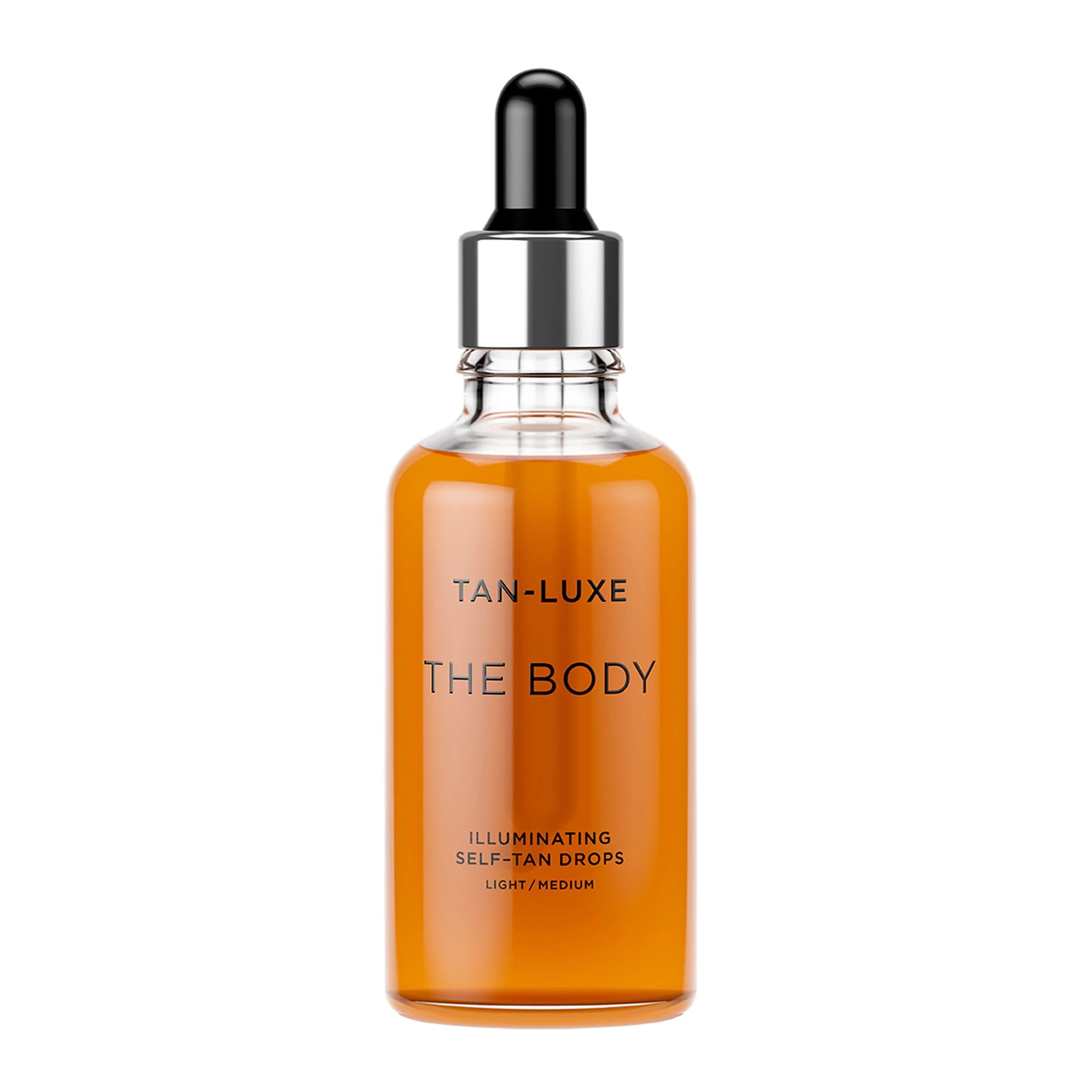 TAN-LUXE THE BODY Self Tan Drops - Customizable Glow | Light/Medium | 50 ml