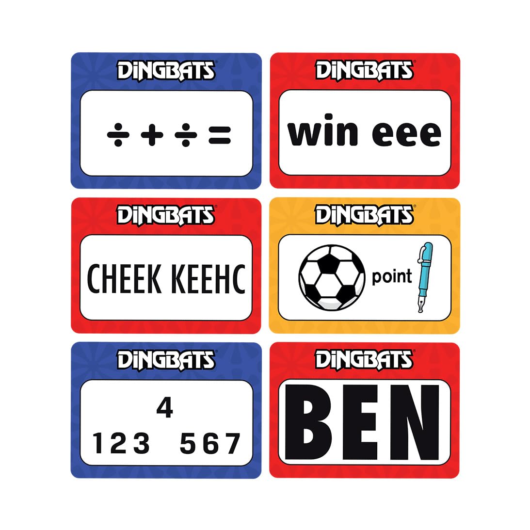 Gibsons Dingbats Word Game - 308 Puzzles | Ages 10+ | 1+ Players | 25 Min Duration 6