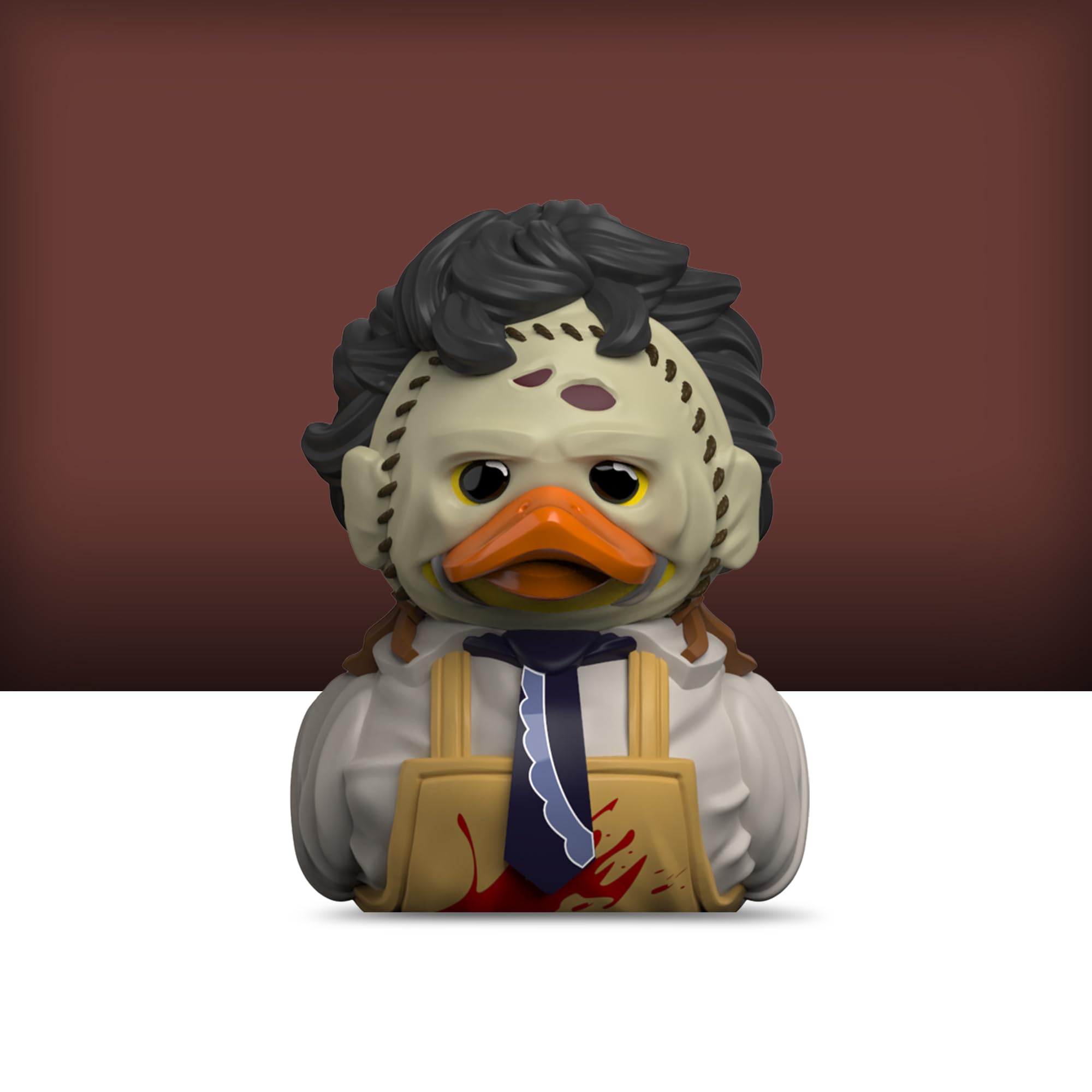 TUBBZ Mini: Leatherface Cosplaying Rubber Duck Vinyl Figure | Approx. 5cm | Collectible 3