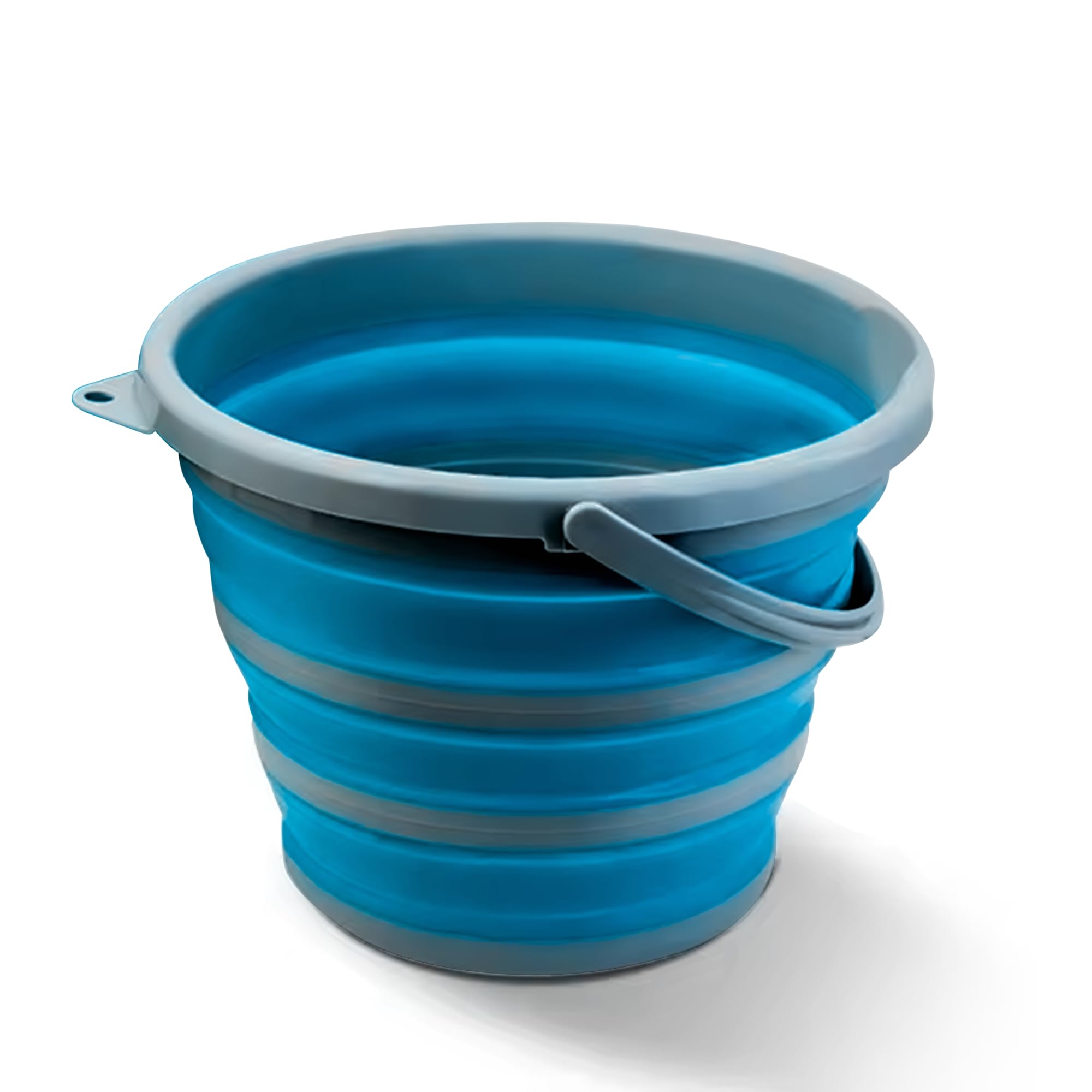 Zuvo Collapsible Bucket - 10L Capacity, Food-Grade Silicone, Leakproof Design