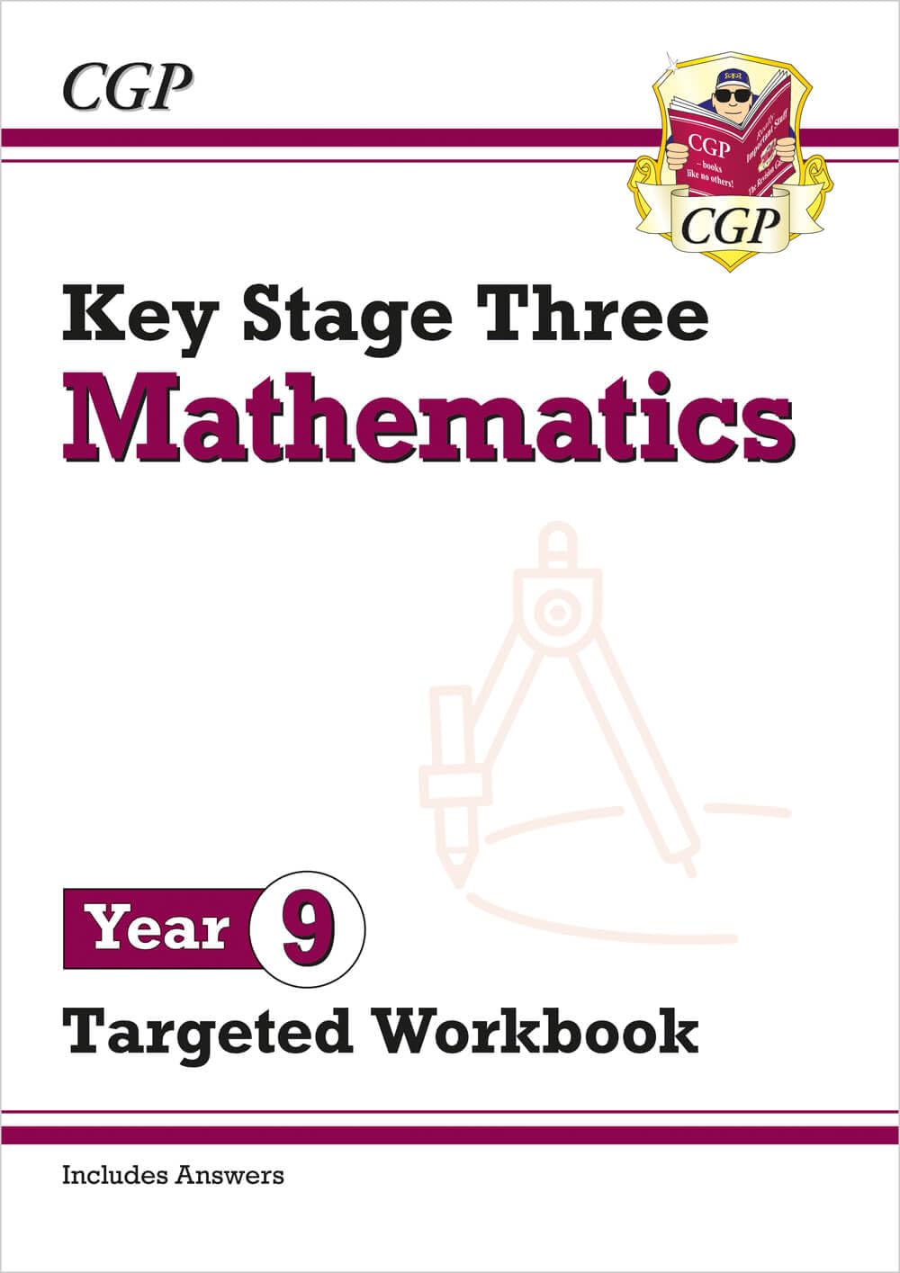 CGP KS3 Maths Year 9 Targeted Workbook - Catch-Up & Home Learning Support | Paperback