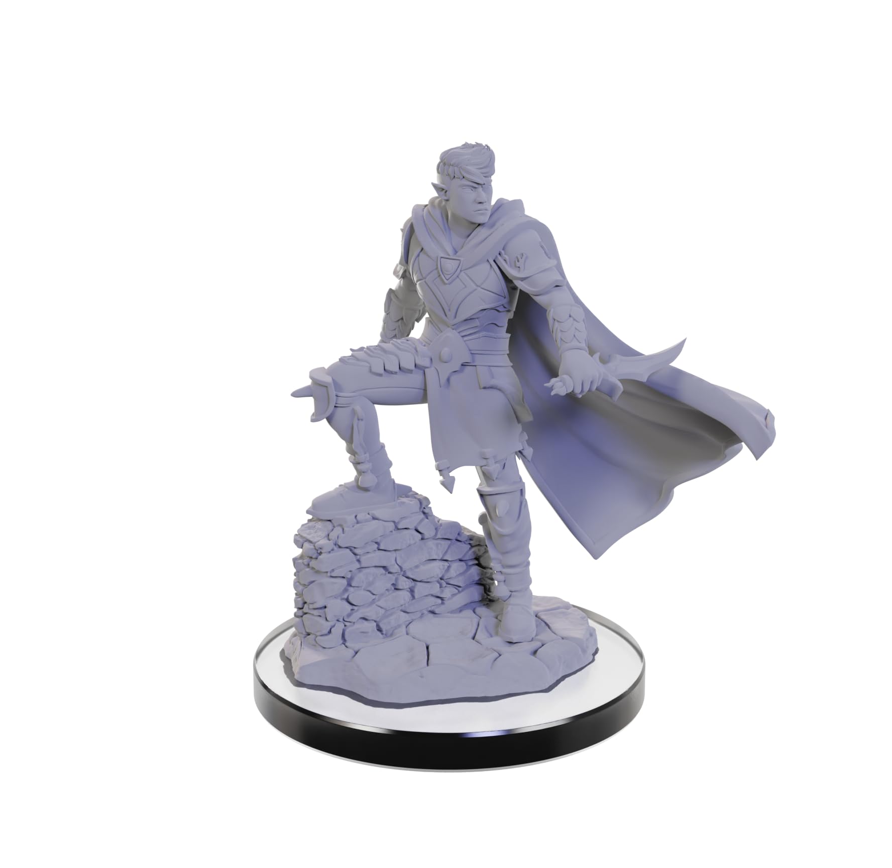 WizKids Critical Role Unpainted Miniatures: Xhorhasian Mage & Xhorhasian Prowler | Plastic 3