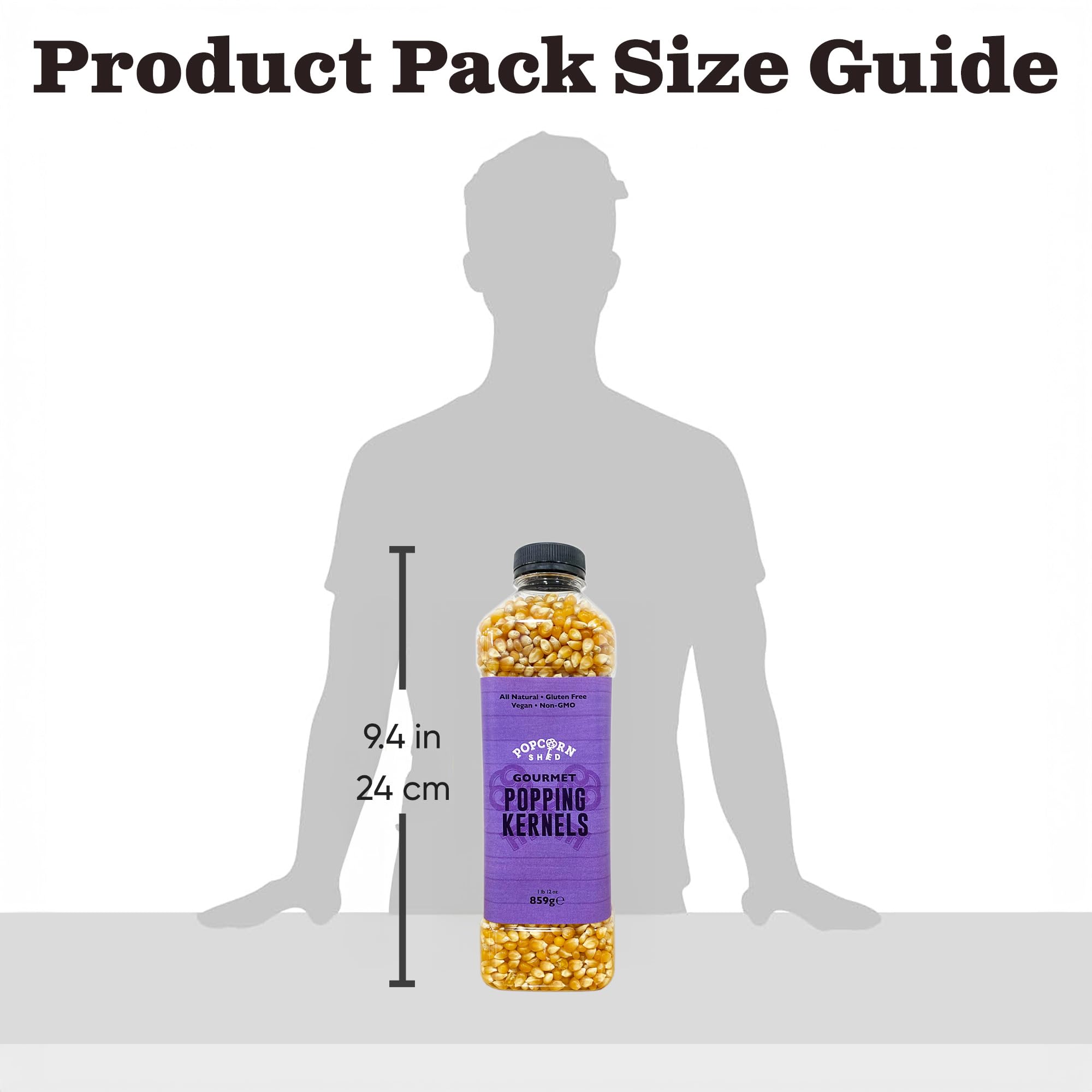 Popcorn Shed Gourmet Popcorn Kernels - 859g Bag | Easy Low Calorie Snack | Made in Britain 6