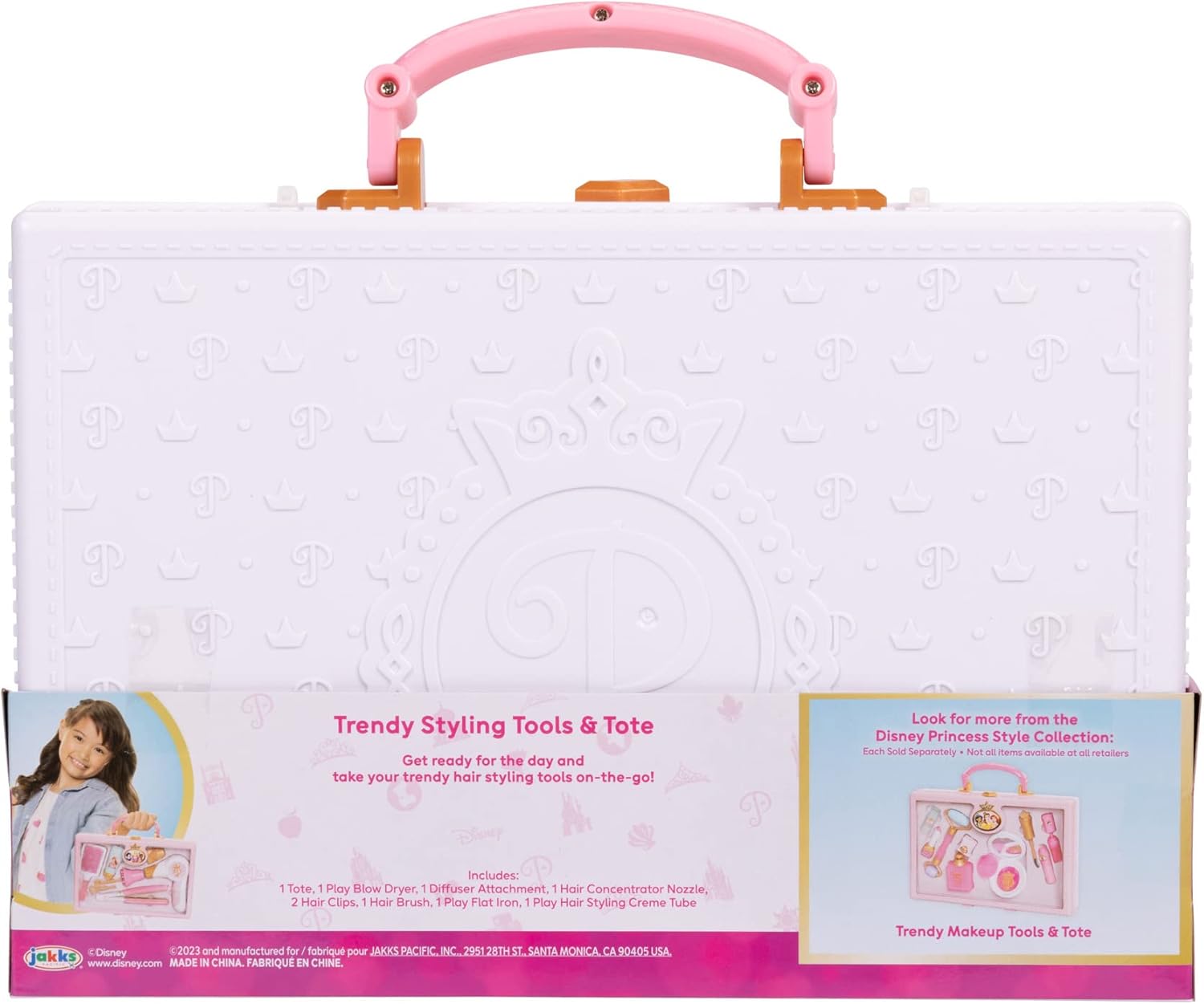 Disney Princess Style Collection – Trendige Styling-Tools zum Haare-Spielen mit Sound und Aufbewahrungstasche 6