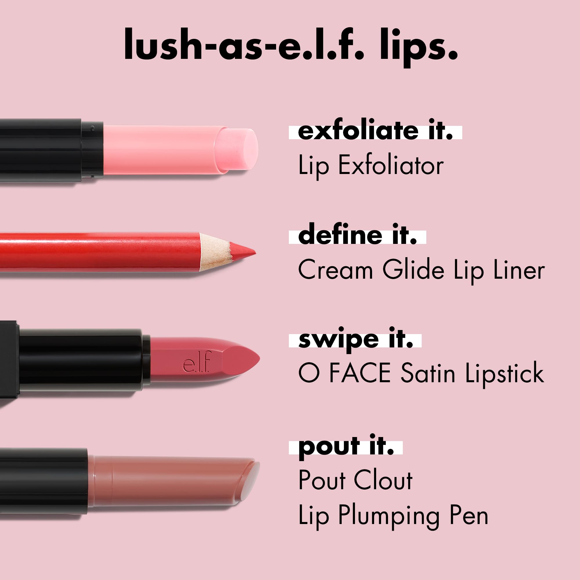 e.l.f. Cream Glide Lip Liner (4g) - Pinky Swear 5