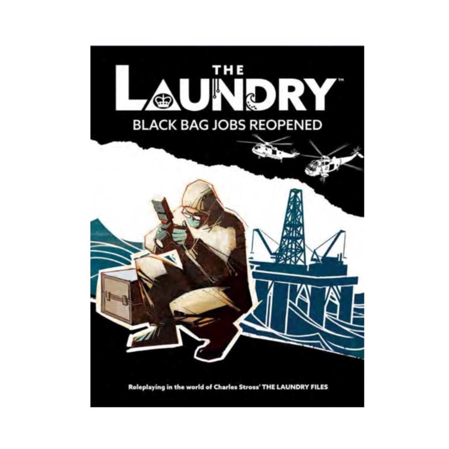 CUBICLE 7 The Laundry 2nd Edition: Black Bag Jobs Reopened RPG Supplement | Ages 14+ | 1+ Players