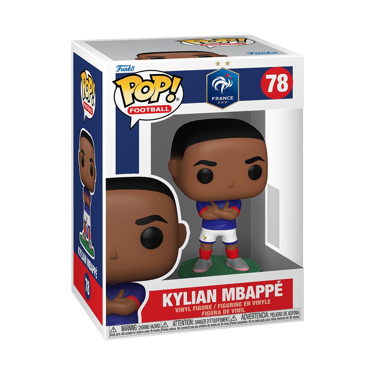 Funko POP! Football: Kylian Mbappé - France Collectable Vinyl Figure | 3.75 in