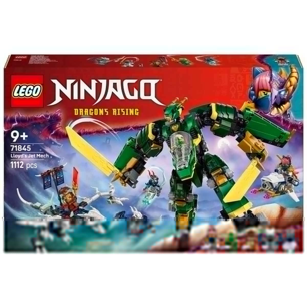 LEGO NINJAGO Lloyd’s Jet Mech 71845 - Transforming Mech/Jet, Dragon, Bike | Ages 9+ 4