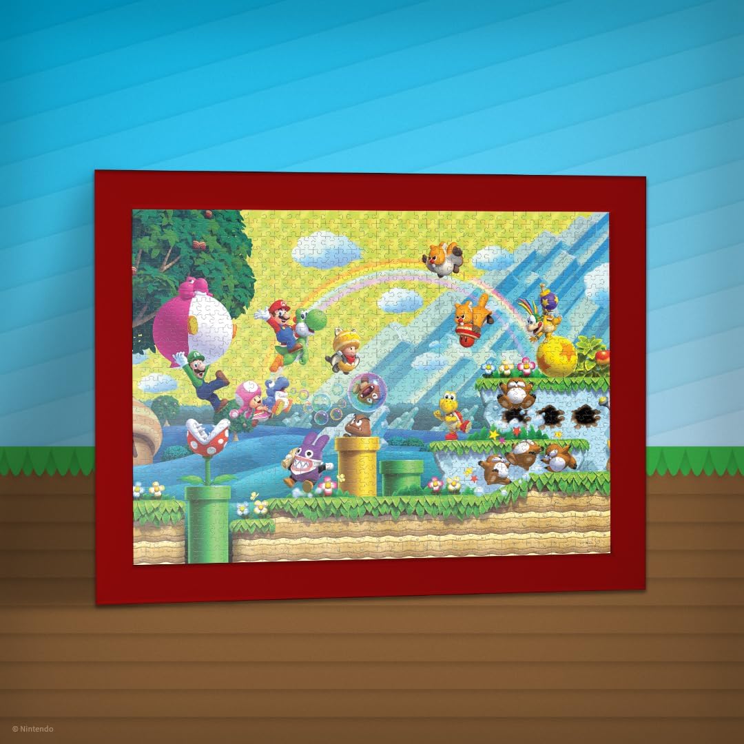 Super Mario "Chaos & Fun" 1,000 Piece Jigsaw Puzzle - Nintendo Switch Edition 3