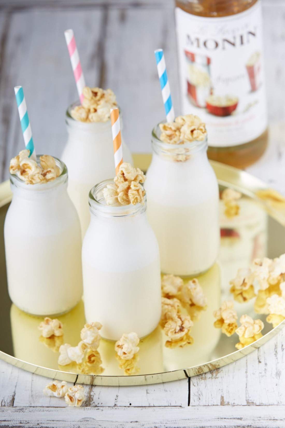 MONIN Premium Popcornsirup 700 ml – Getränkesirup für Kaffee, Cocktails &amp; Frappés 3