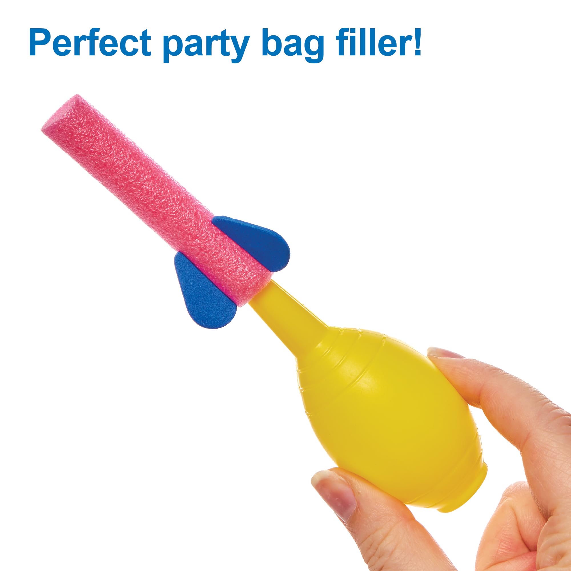 Baker Ross FN143 Foam Rocket Launchers - Pack of 8, Foam Material, Age 3+ 5