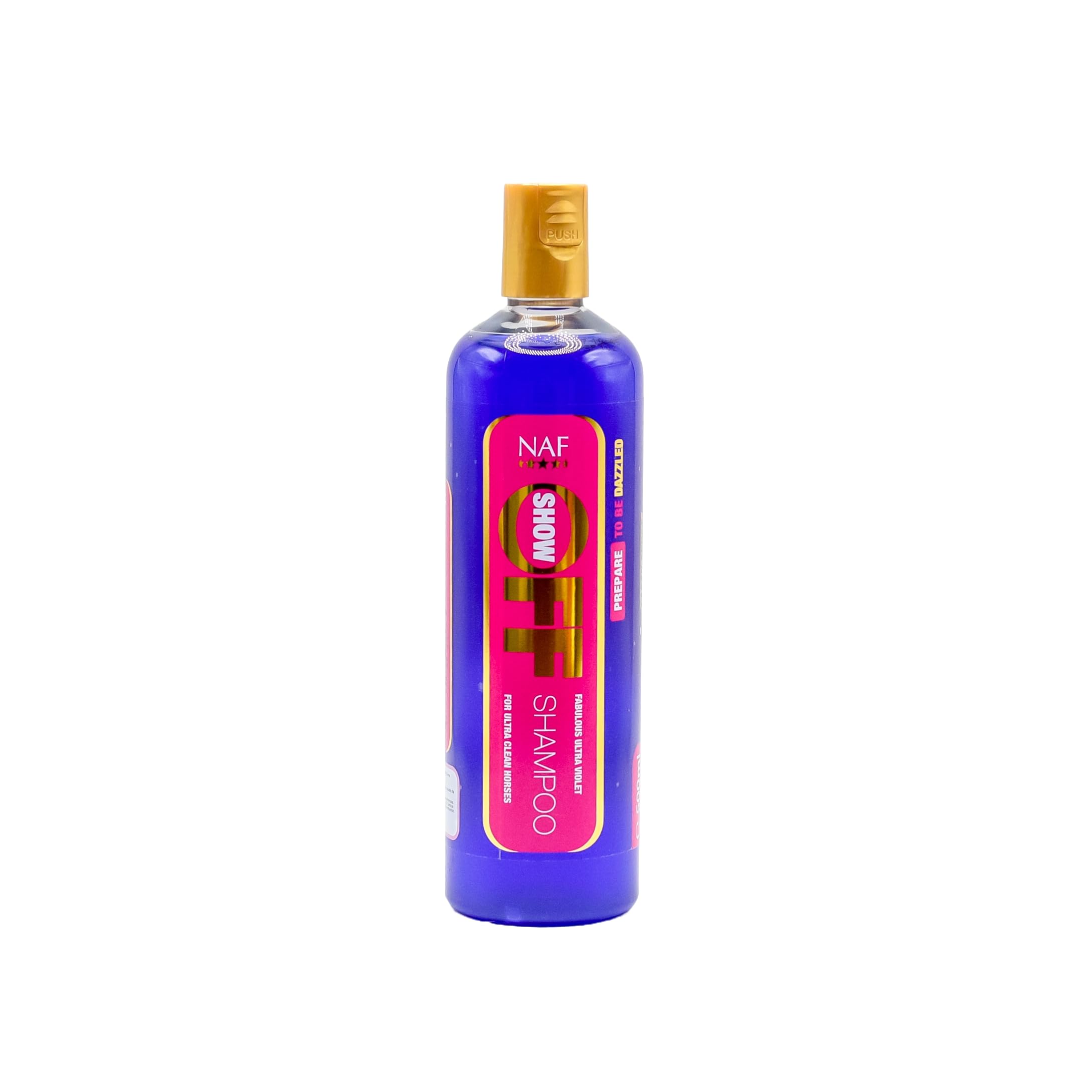 NAF Show Off Cleansing Horse Shampoo - Removes Stains & Dirt | Brightens Coat | 500 ml Liquid 1