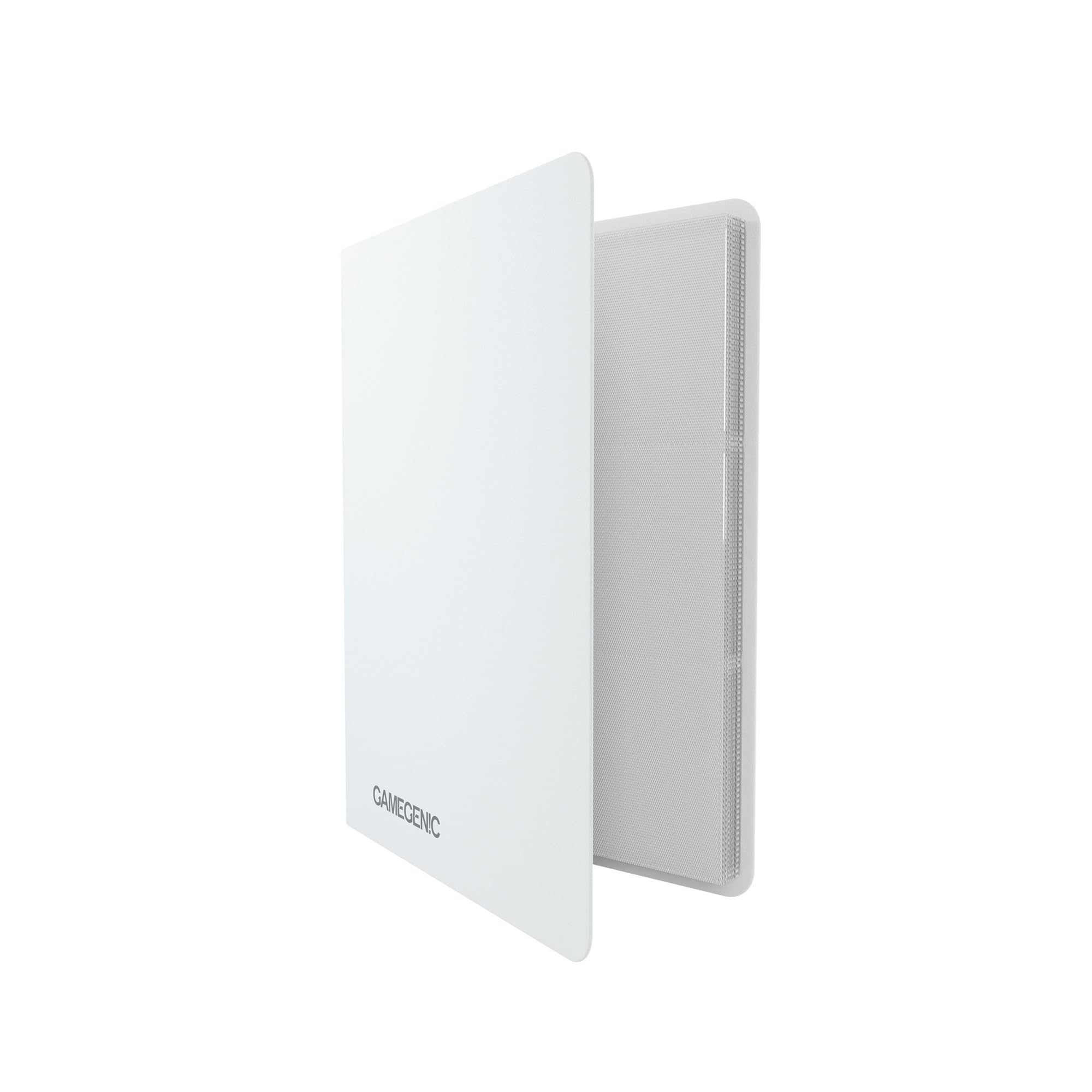 Gamegenic Casual Album - 18-Pocket White Trading Card Album | Holds 360 Sleeved Cards