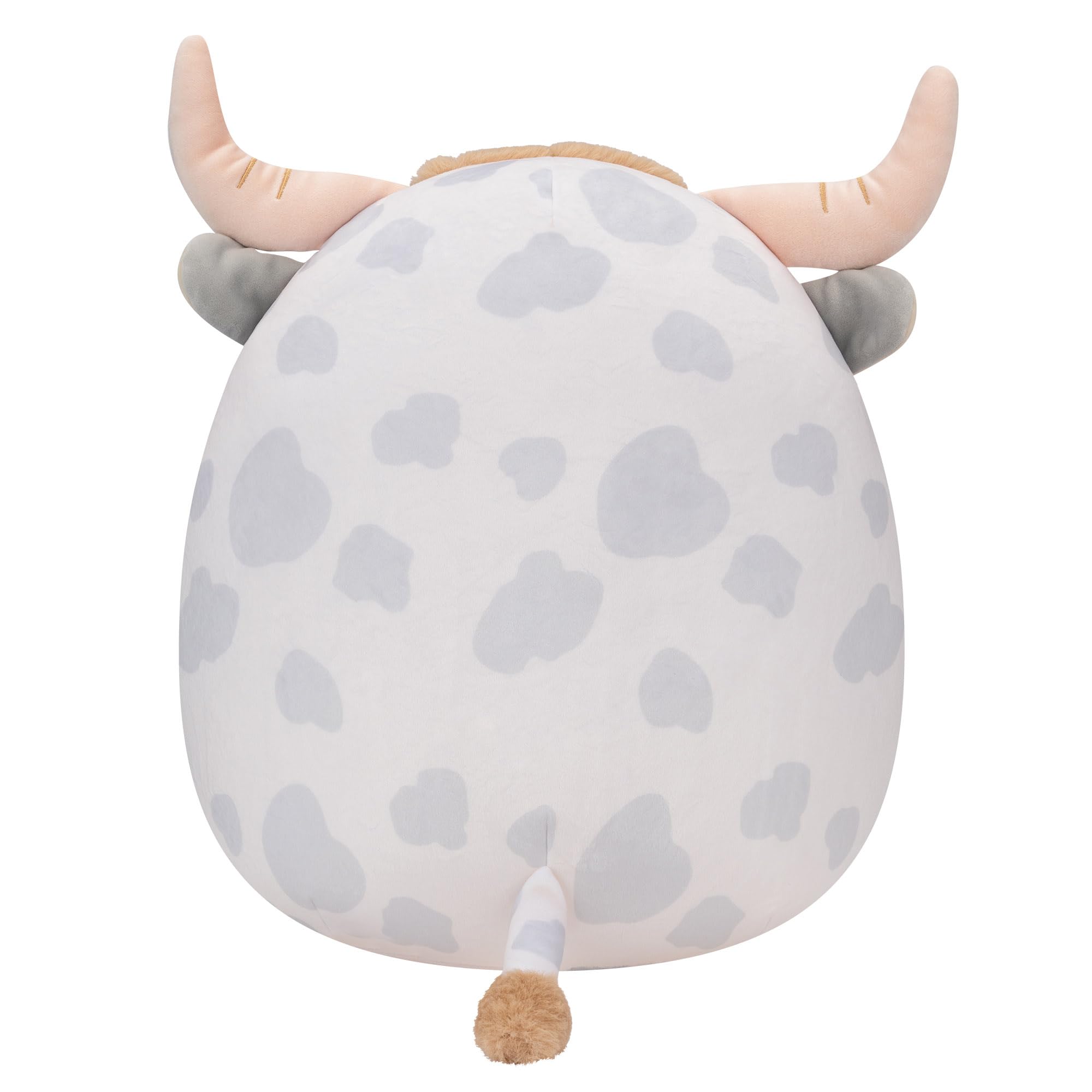 Squishmallows Borsa 12-Inch Spotted Highland Cow Plush - Soft Stuffed Animal for Kids 3+ 3