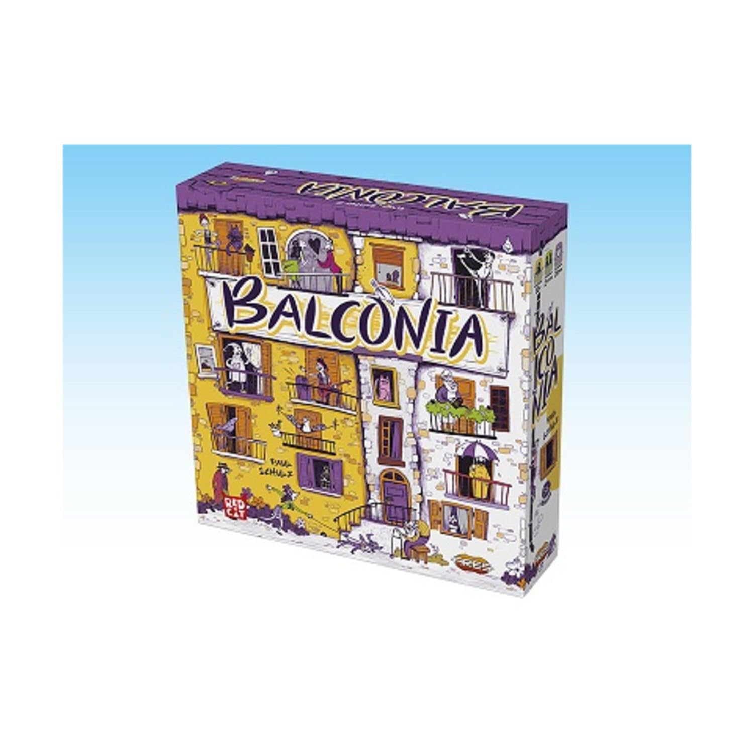 Ares Games Balconia Stacking & Balancing Game | 2 Players | Unisex Adult