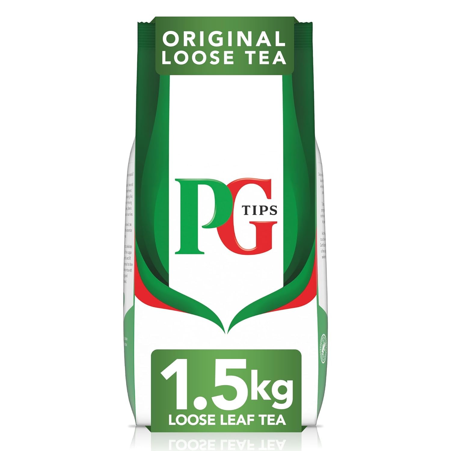 PG Tips Original Loose Leaf Black Tea - 1.5kg Bulk Pack | 480 Servings | Refreshing & Flavourful 4