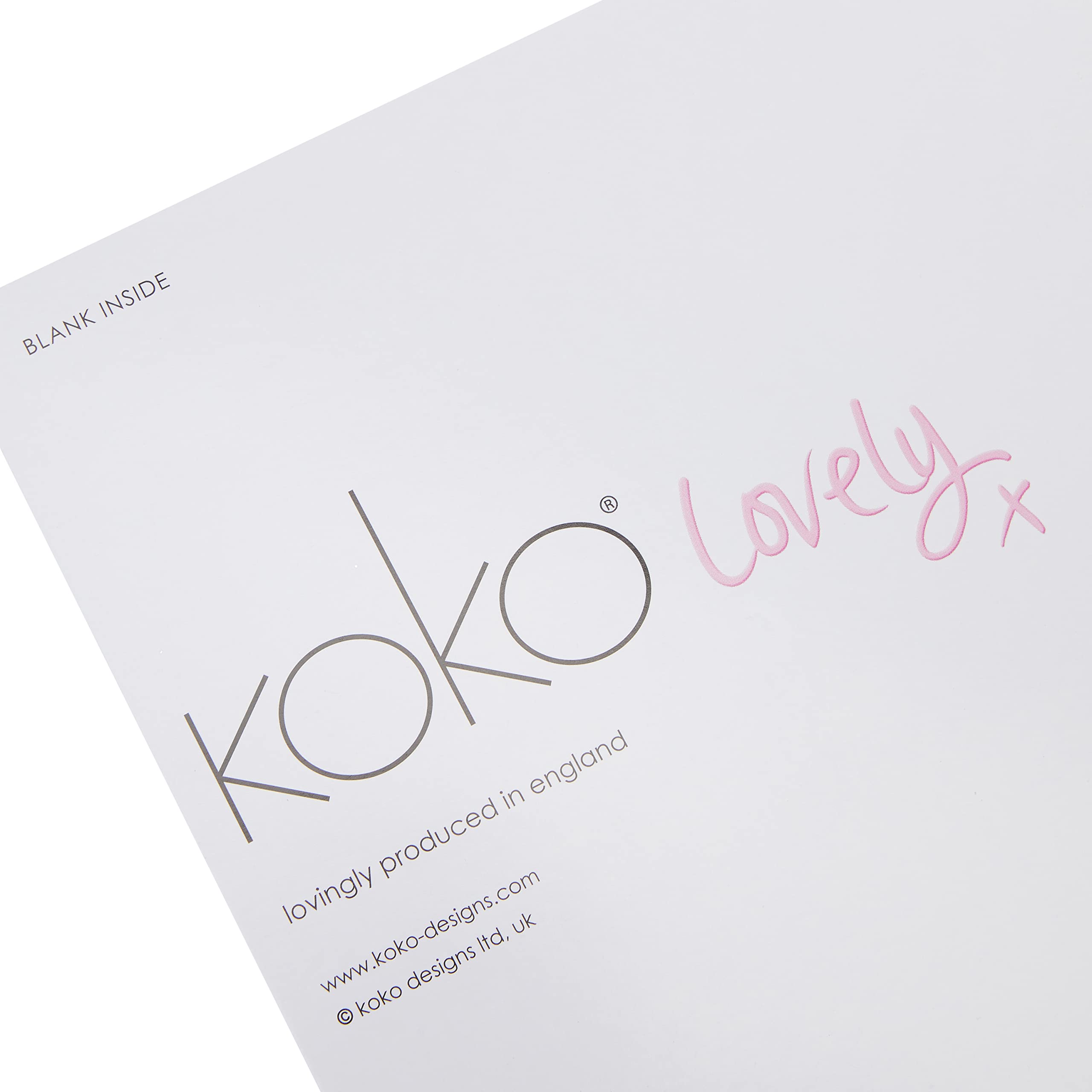 Piccadilly Greetings Woo Hoo Congratulations Card with Envelope | 160mm sq | Blank Inside 3