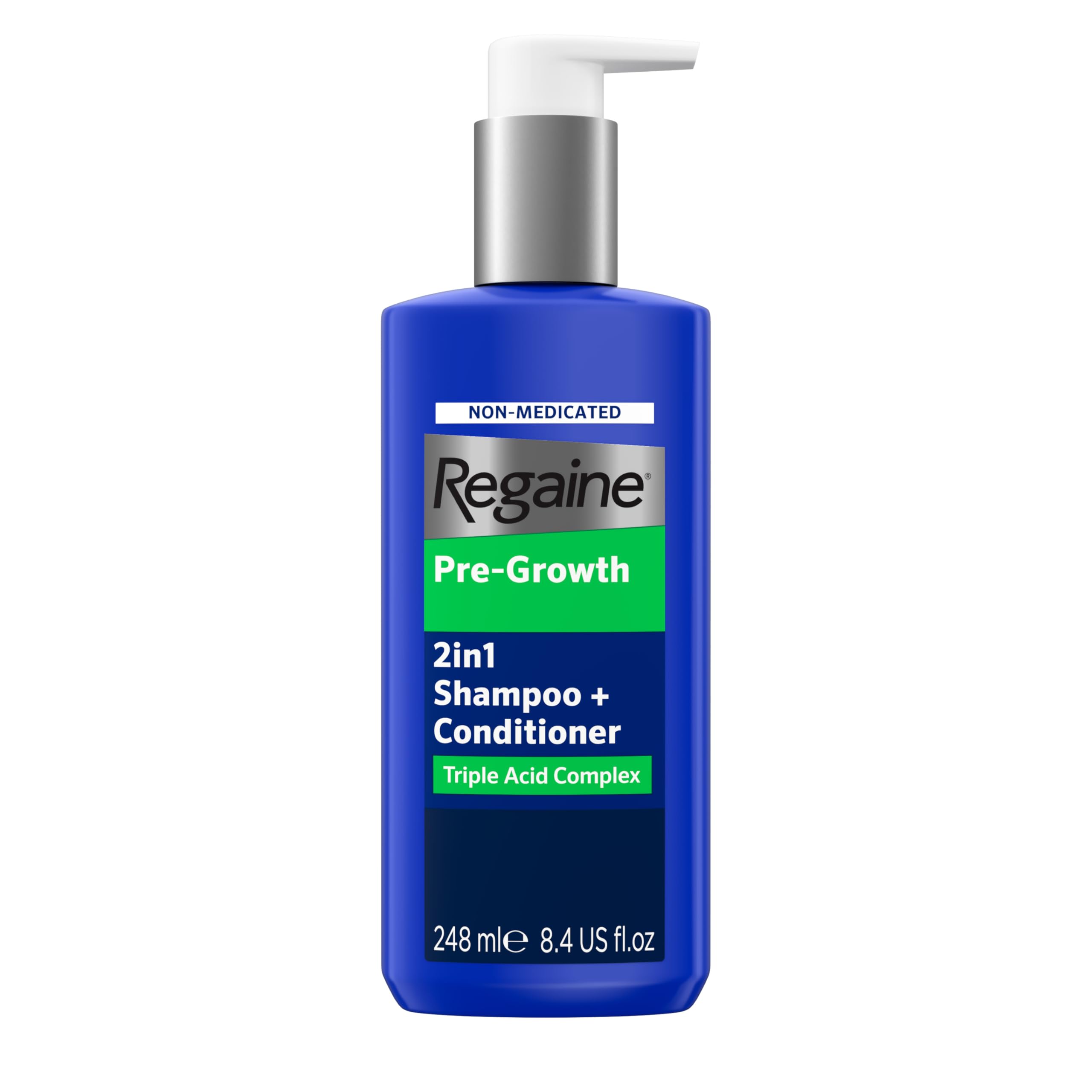 Regaine Pre-Growth 2-in-1 Shampoo & Conditioner for Thinning Hair | 248 ml