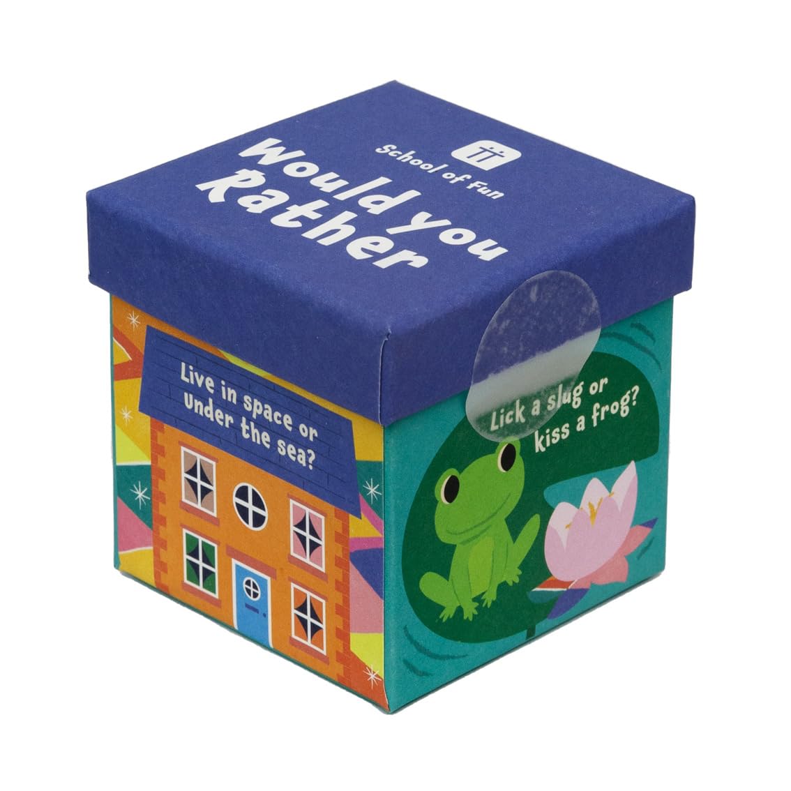 Talking Tables Kids Would You Rather Travel Game – 120 Trivia Question Cards for Family Fun, Ages 5+