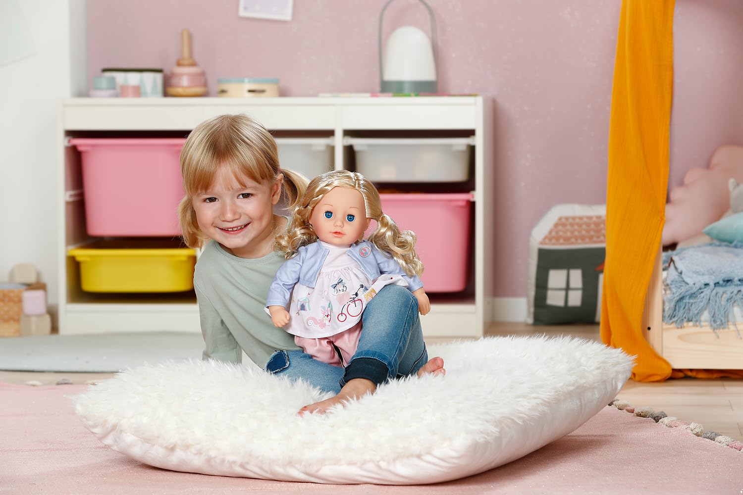 BABY born Sophia Rose Doll - 36cm Soft Body Doll with Sleeping Eyes & Brushable Blonde Hair | Ages 12m+ 3