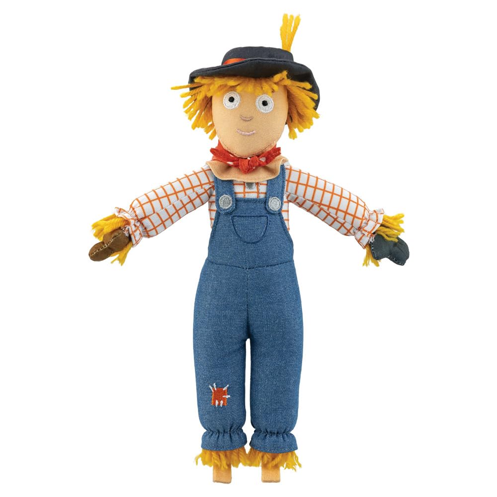 AURORA, 61650, The Scarecrows' Wedding Harry O'Hay 11In, Soft Toy, Red & Bl