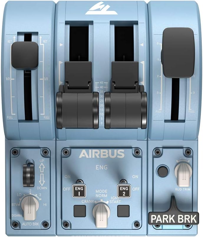 Thrustmaster TCA Quadrant Add-On Airbus Edition - Flight Control Module for PC 5