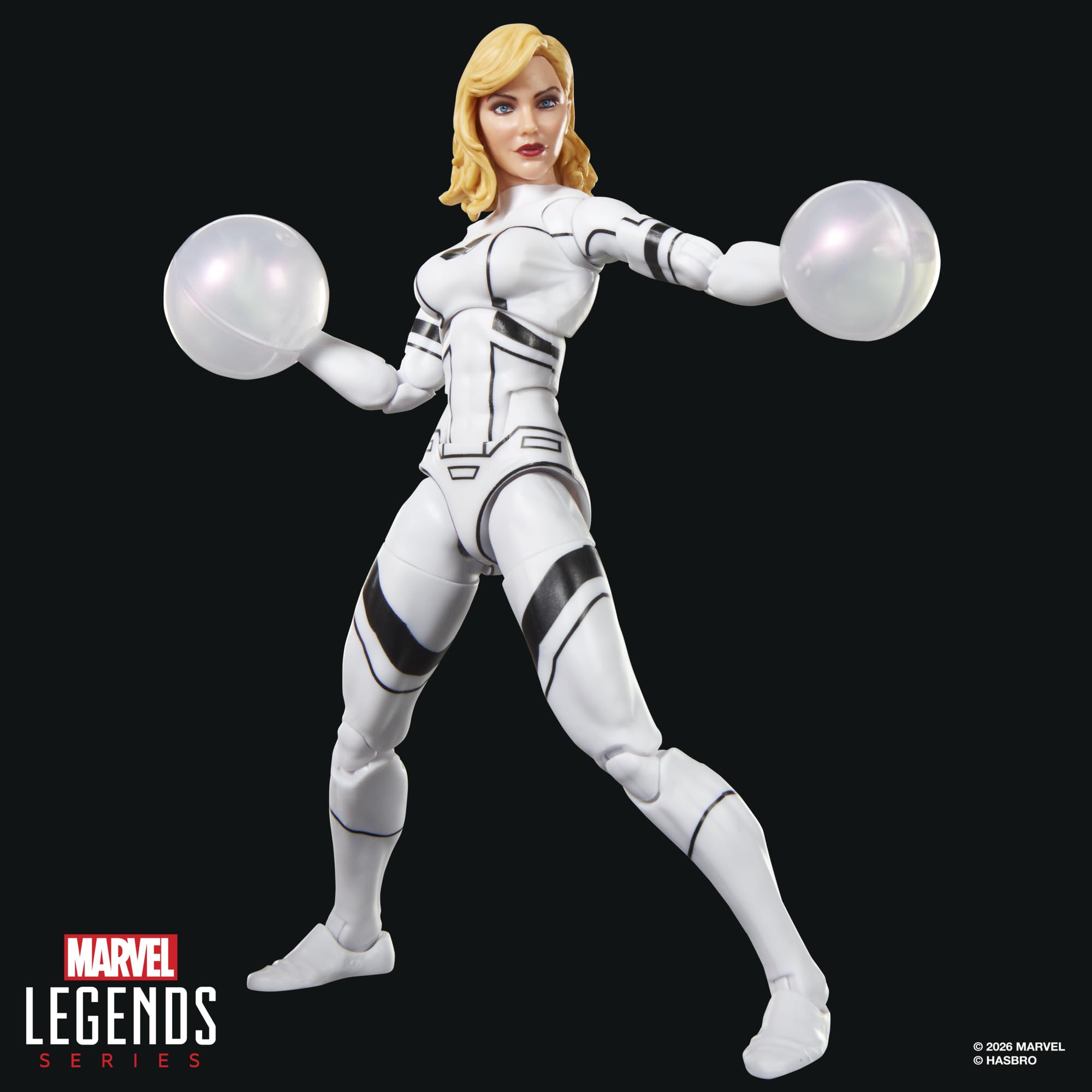 Marvel Legends Future Foundation The Thing & Invisible Woman 6-Inch Action Figures - 2 Figures, 9 Accessories, 20+ Points of Articulation 5