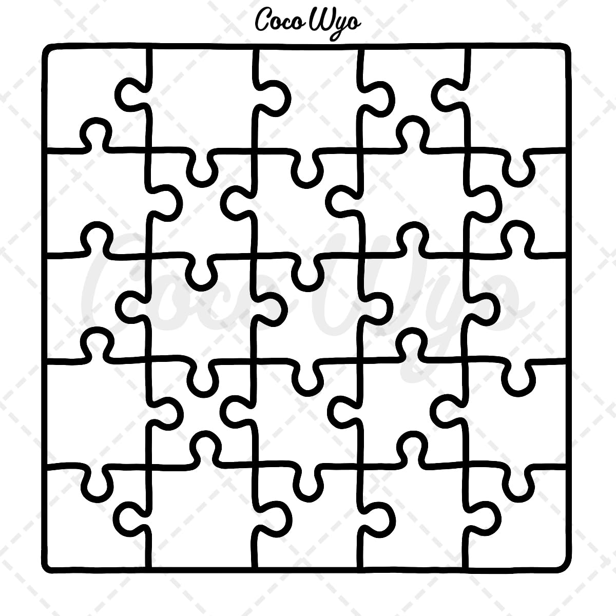 Coco Wyo Comfy Patterns Coloring Book - Bold & Easy Designs for Adults and Kids | Paperback 3