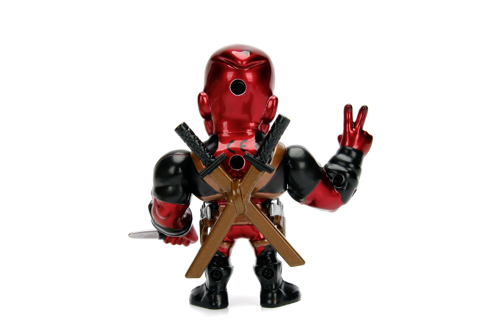 Jada Toys Marvel Deadpool Action Figure 10 cm Die-Cast Collectable | Red 4