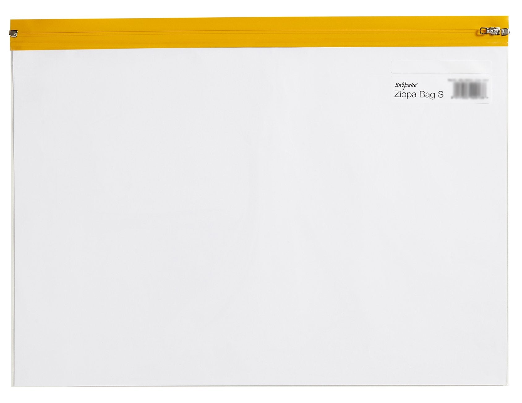 Snopake A4 Plus Zippa-Bag ‘S’ Classic with Write-On Label | Pack of 5 | Water Resistant 8