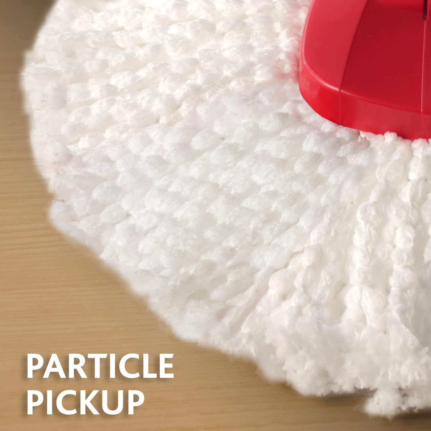 Vileda Turbo Spin Mop Refill - Twin Pack | Removes 99% Bacteria with Water | Lasts 6 Months 6