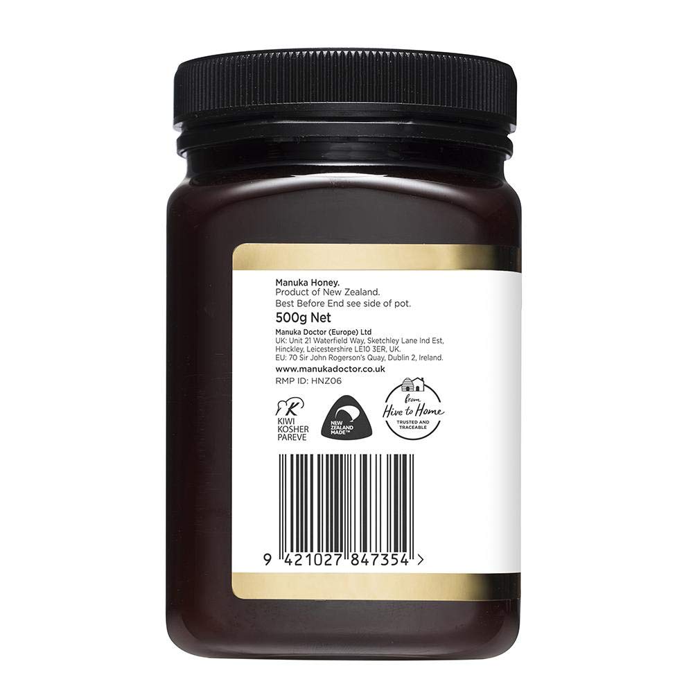 Manuka Doctor 140 MGO Manuka Honey - 100% New Zealand Certified | 500g Jar