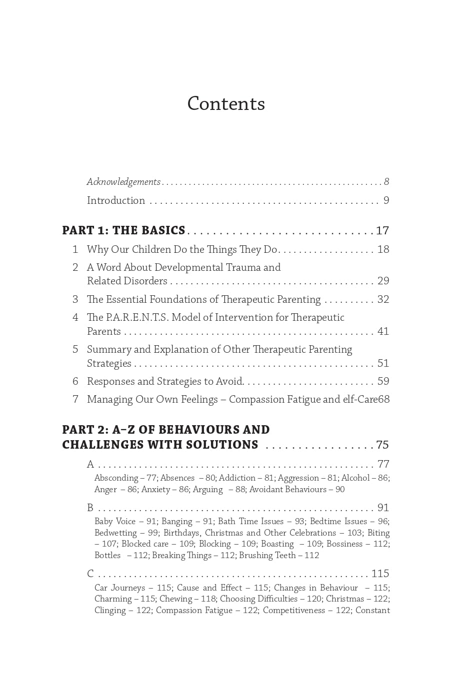 Jessica Kingsley Publishers The A-Z of Therapeutic Parenting: Strategies and Solutions | Paperback | 344 Pages 5