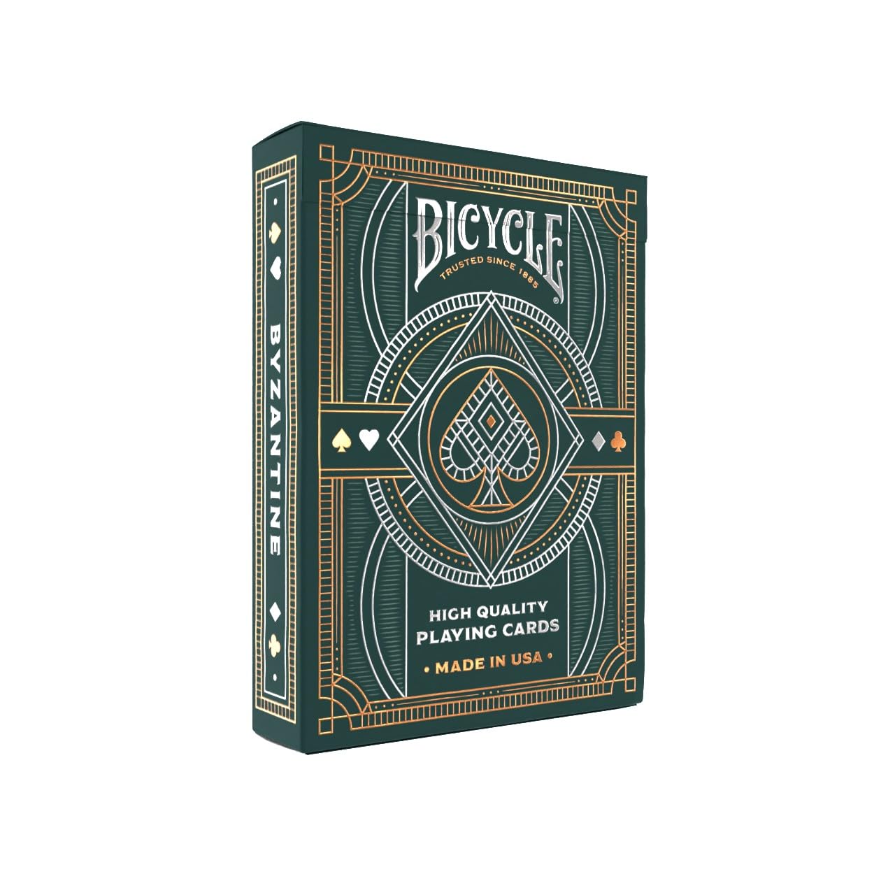 Bicycle Byzantine Playing Cards - Custom Court Cards | Air Cushion Finish | Made in USA 1