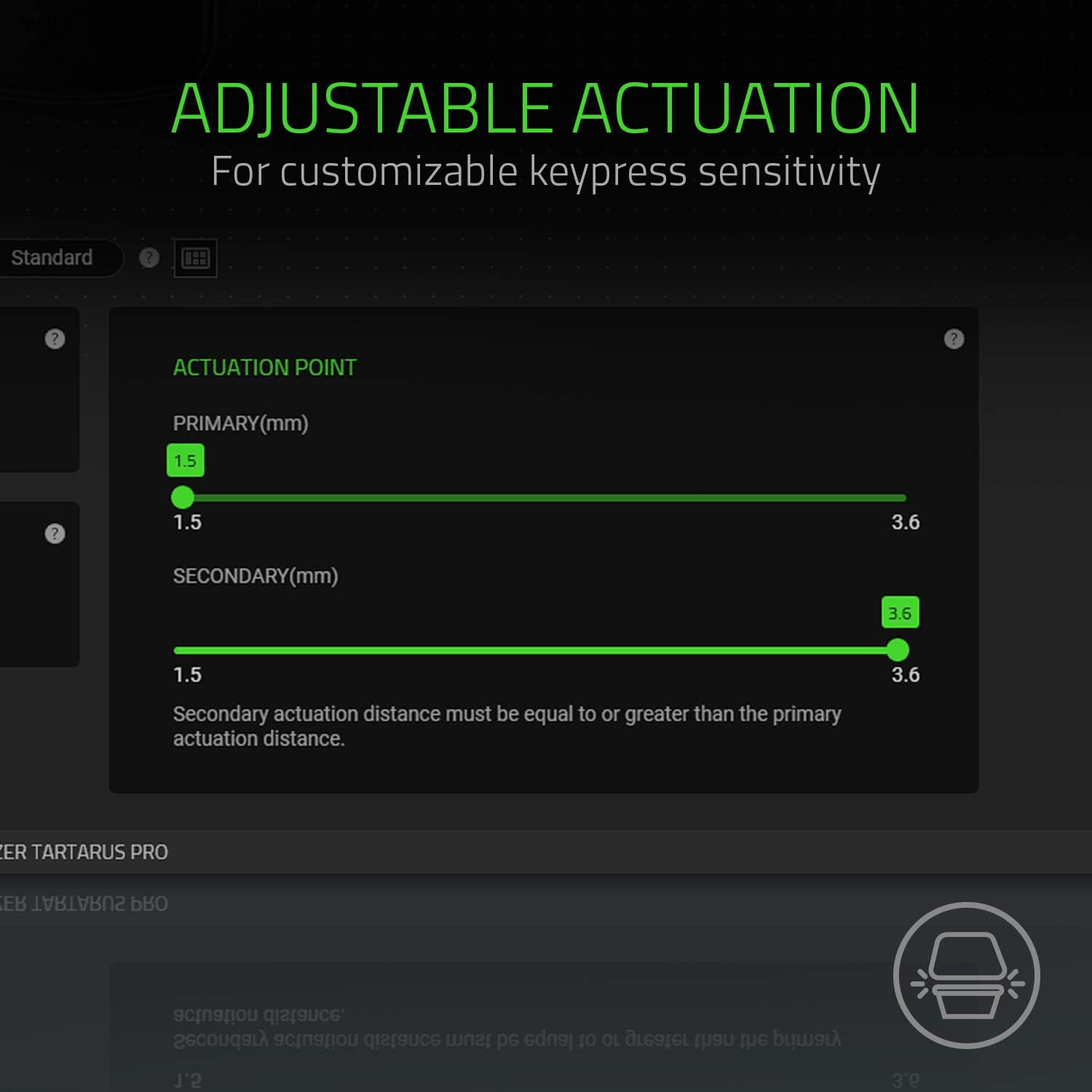 Razer Tartarus Pro Gaming Keypad - 32 Programmable Keys with Analog Optical Switches