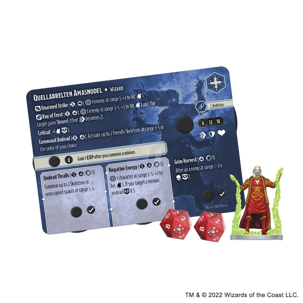Dungeons & Dragons Onslaught: Red Wizards Faction Pack | Pre-painted Miniatures | English 4