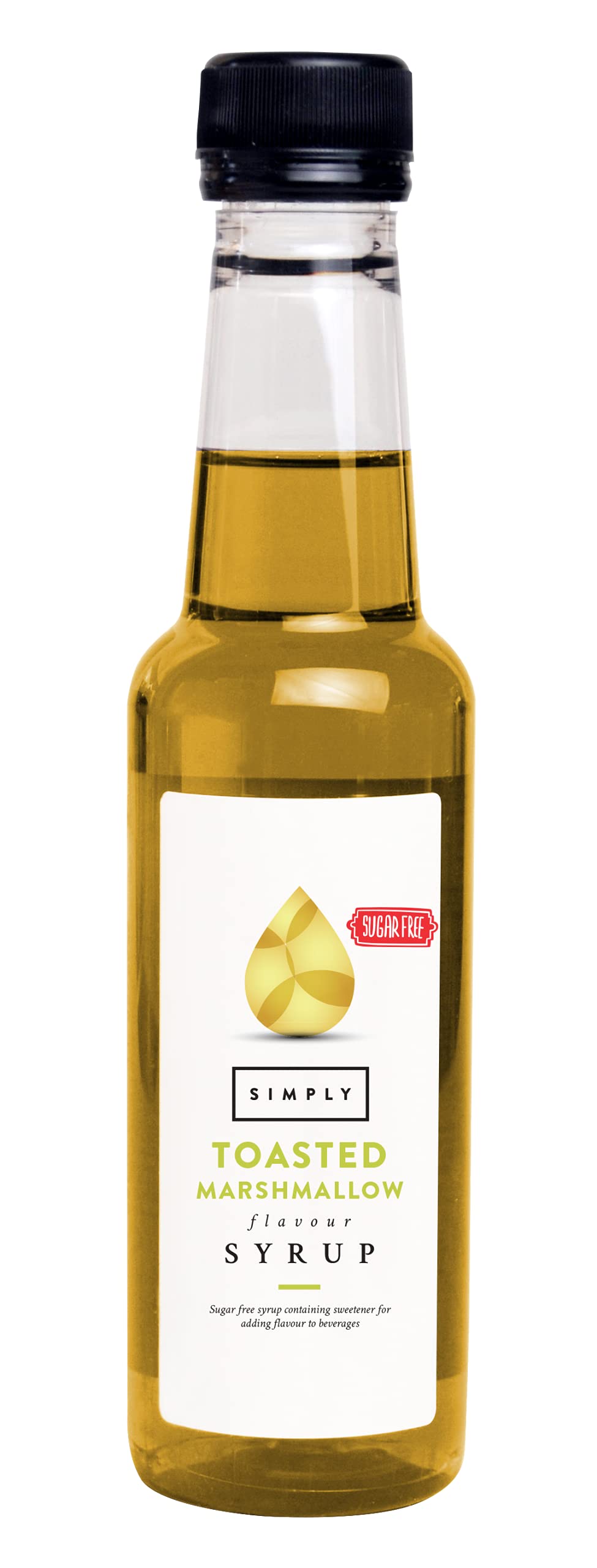 Simply Sugar Free Toasted Marshmallow Syrup - Low Calorie, Vegan, Nut Free | 250 ml