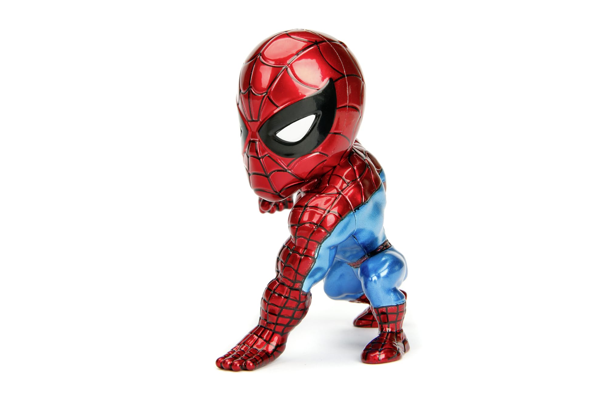 Jada Toys Spider-Man 4 Inch Classic Die-Cast Action Figure | Unisex Children