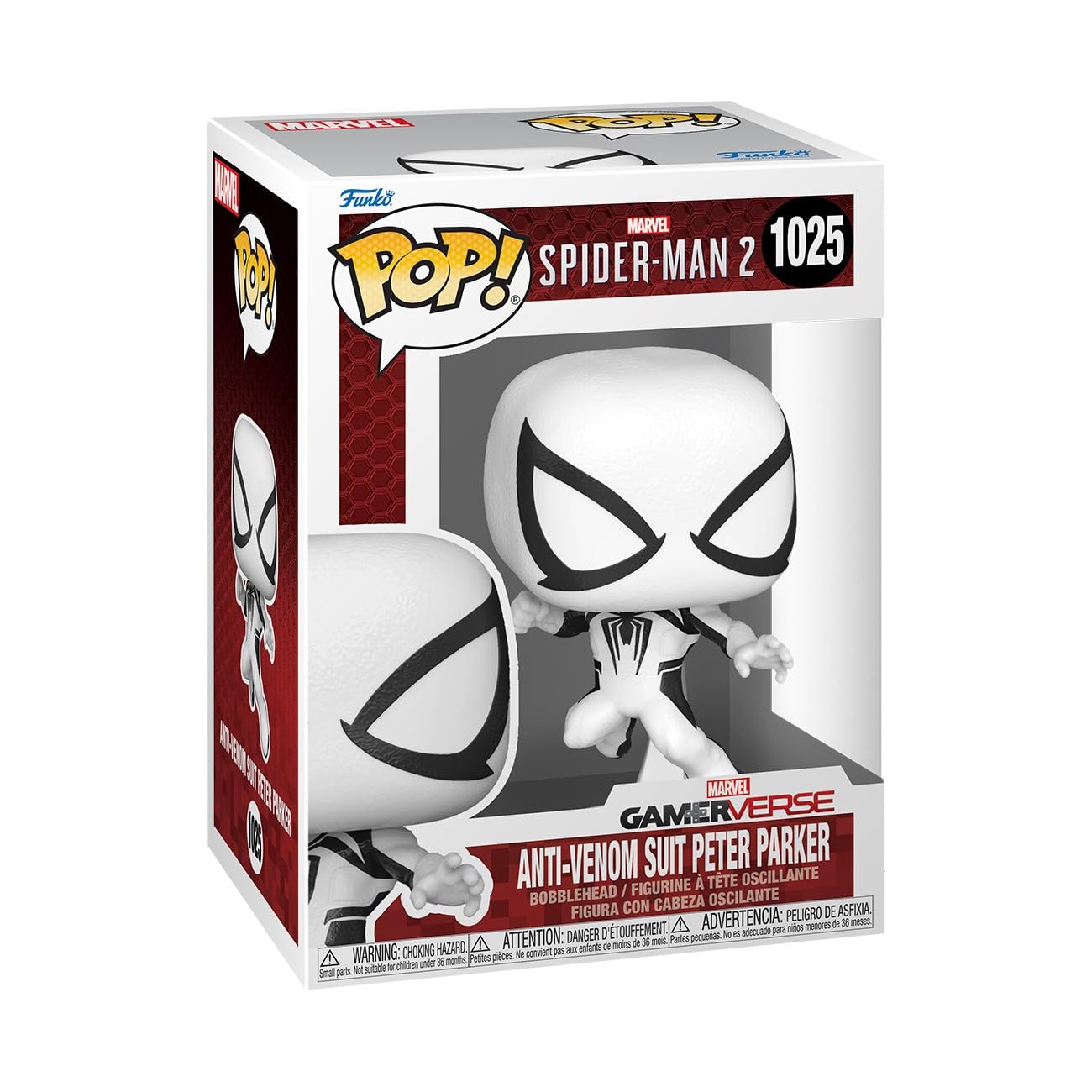 Funko Pop! Games: Anti-Venom Peter - Spider-Man 2 Video Game | Vinyl Figure | 3.75 Inch
