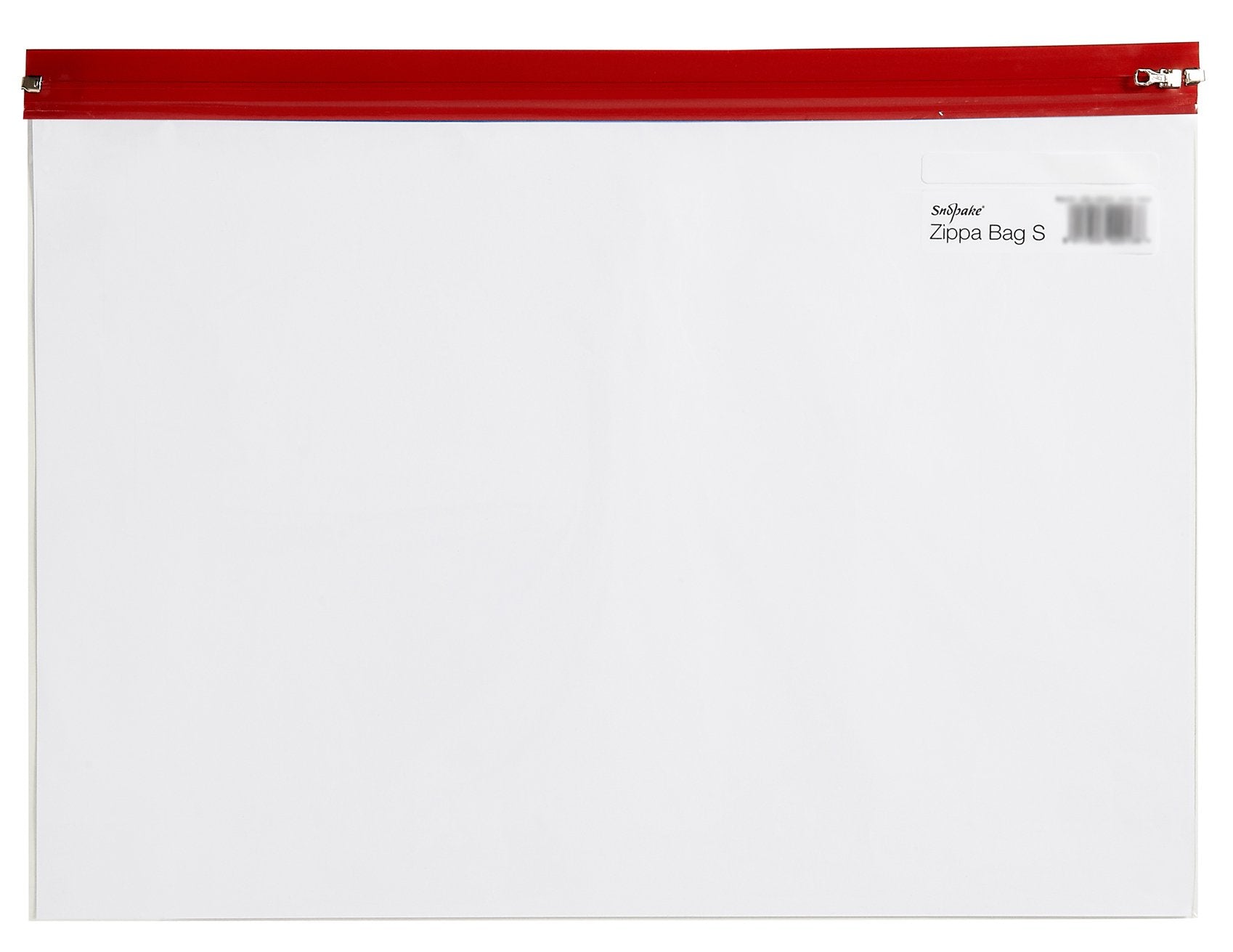 Snopake A4 Plus Zippa-Bag ‘S’ Classic with Write-On Label | Pack of 5 | Water Resistant 7