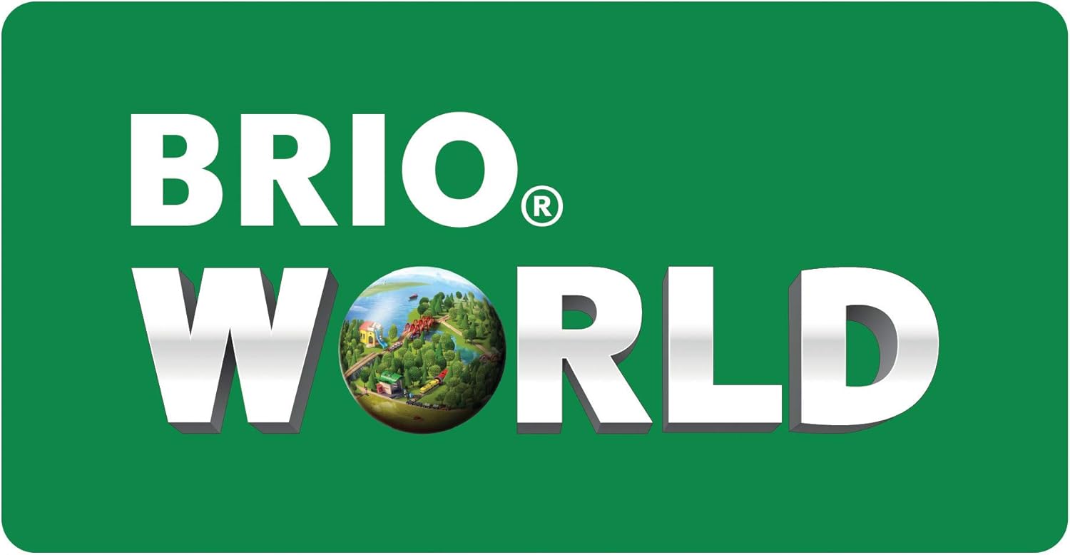 BRIO World Harbour Freight Ship and Crane Wooden Train Set Accessory 7