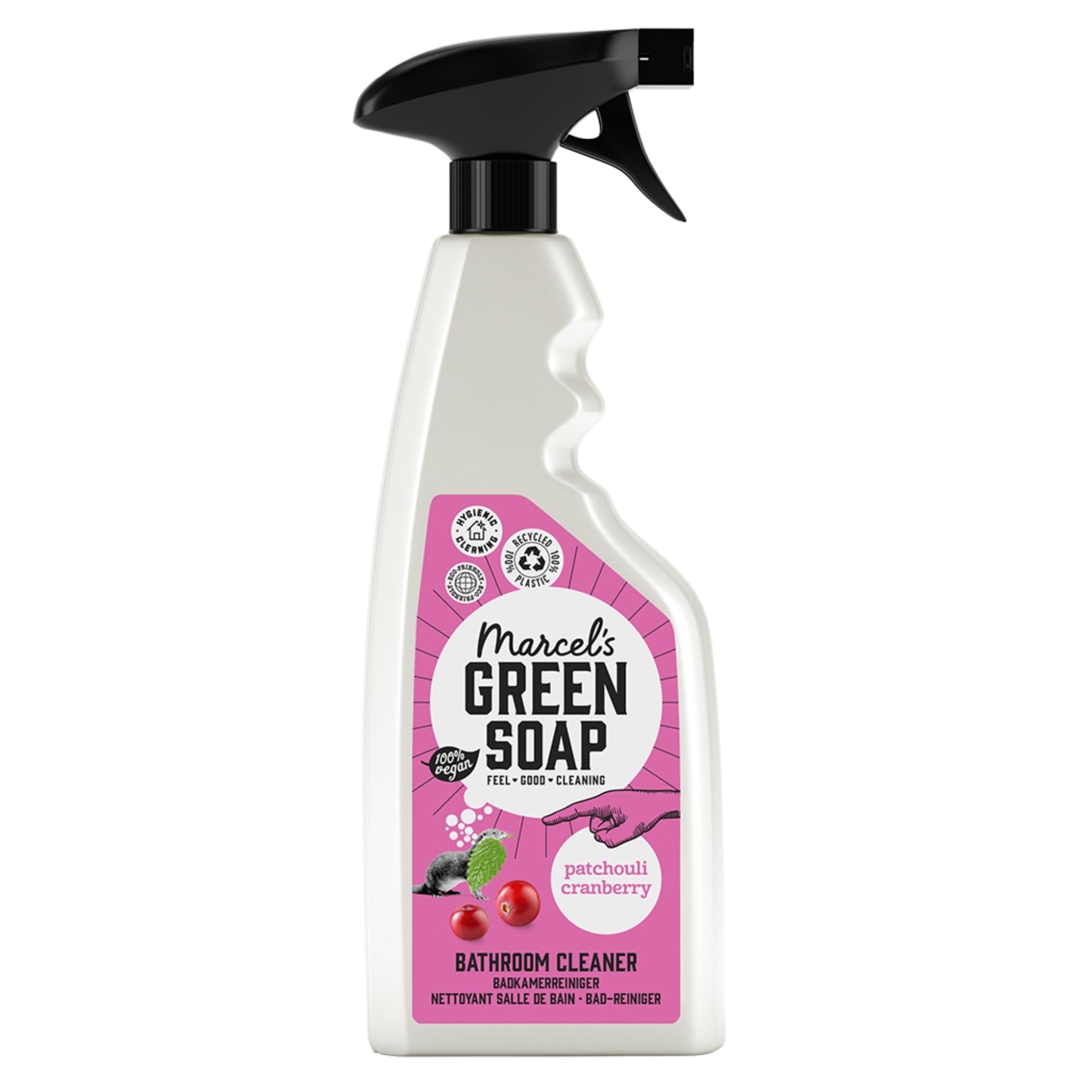 Marcel's Green Soap Bathroom Cleaner Spray Patchouli & Cranberry 500 ml Degreaser