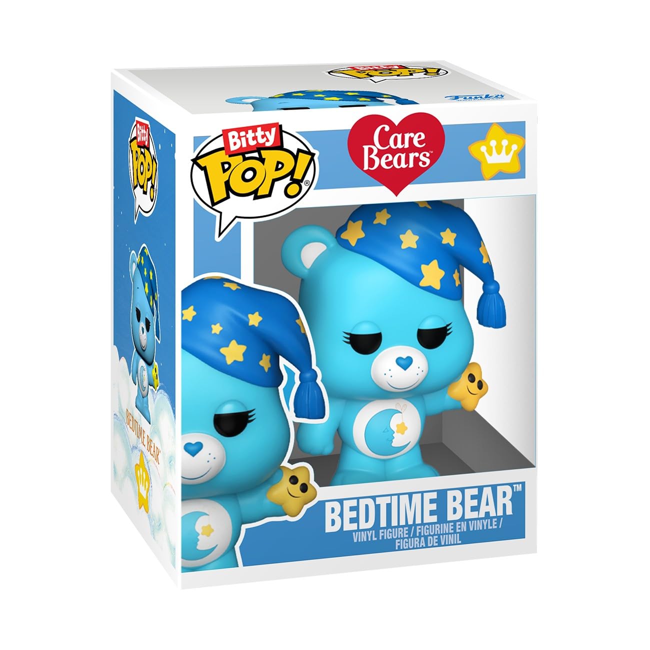 Funko Bitty POP! Town: Care Bear Castle - Loving Bear Miniature Figure | Vinyl | Ages 3+ 5
