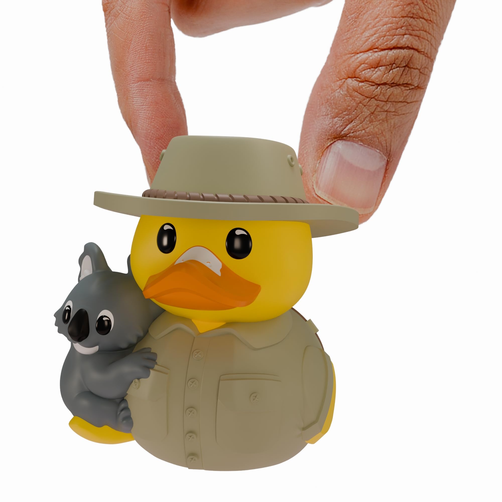 TUBBZ Mini Collectible Figure - Travel Australia Cosplaying Rubber Duck | 5 cm Vinyl Statue